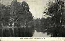 Postcard: Fresh River at Gilman Park, Exeter, N. H. AS picture