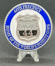 NYPD Bronx 44th Precicnt Yankee Stadium New York City Challenge Coin picture