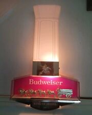 BUDWEISER KING OF BEERS LIGHT UP WALL SIGN 9 1/2