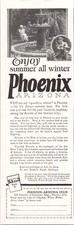 1924 Phoenix Arizona Vintage Print Ad Summer Winter Travel Tourism picture