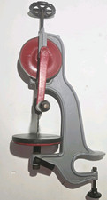 Vintage Goodell Pratt No 9 Bench Top Hand Crank Drill Press Restored Antique picture