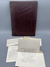 Vintage 1951 Temple University The Templar Yearbook Philadelphia Pennsylvania picture
