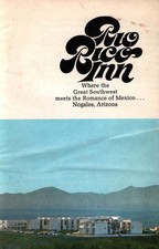 Vintage Rio Rico Inn Brochure Nogales Arizona Travel Southwest Mexico picture