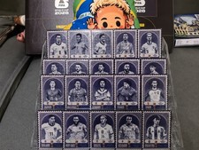 2026 Football Postage Stamp Card Complete Set Lot of 20 Panini Kayou Insert picture