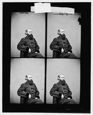 Photo:Gen D S Stanley Civil War 1860s U.S. Army Uniform Portraits picture
