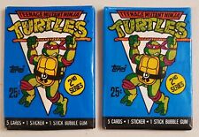 1990 Topps Teenage Mutant Ninja Turtles Series 2 Lot of 2(Two) Unopened Packs-* picture