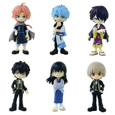 Gintama Chibi 6 Figure Set Sakata Gintoki Hijikata Takasugi Kamui Anime Toy Gift picture