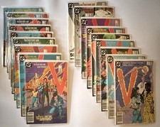 V 1-18 Complete Run DC Comics 1985 Newsstand VF/NM Visitors Are Our Friends picture