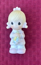 Vintage 1983 Precious Moments Flower Girl Figurine E-2835 Enesco Retired in BOX picture