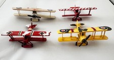 Lot of 4 Vintage Cragstan Spad XIII & Sopwith Camel Biplane Lot Rare picture
