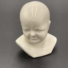 Vintage Lenox Green Mark Art Deco Bust Baby Crying Face Porcelain picture
