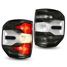 Pair Smoked Blacked-Out Tail Lights compatible with Ford Maverick 2022‑2024 picture
