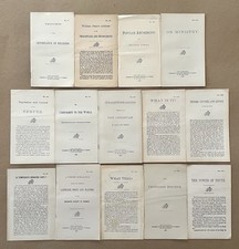 Society of Friends LOT OF 14 VARIOUS THEOLOGICAL TRACTS, Pamphlets (Quakers) VG picture