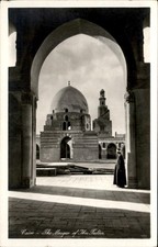 Cairo Mosque of Ibn Tulun c1900s-10s Real Photo Vintage Postcard picture