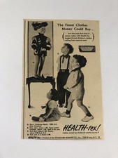 (1950’s) Health Tex child clothing Advertising Magazine ad picture