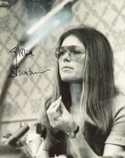 GLORIA STEINEM SIGNED AUTOGRAPHED 8x10 PHOTO FEMINIST ACTIVIST RARE BECKETT BAS picture