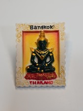 Bangkok Thailand Travel Souvenir Fridge Magnet Emerald Buddha 3-D Resin picture