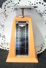 Vintage Persinware 808 Kitchen Scale Orange LBS and Kgs Made In Australia picture