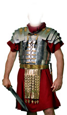 Medieval Roman Lorica Segmentata Pate with Roman Belt Chest Armour picture