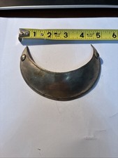 Crescent Gorget Trade Silver Nice Piece picture