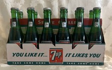 VINTAGE 7oz 7UP 12-PACK CARRIER picture