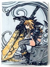 X-Men: Magik - 1/1 Hand-Drawn Original Art Signed Sketch Card - Thick ACEO picture