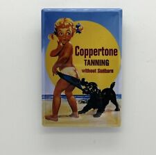 Coppertone Baby Tanning Lotion Promotional Souvenir Refrigerator Magnet picture