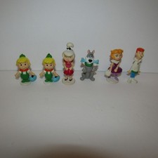 The Jetsons Vintage PVC Figures Lot of 6 Applause George Jane Judy Astro Elroy picture