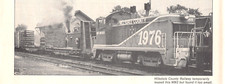 Hillsdale Michigan Railway Temporarily Leased NW2 Not Big Enough Vtg Mag Excerpt picture