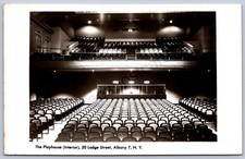 K34/ Albany New York RPPC Postcard c1940s Interior Playhouse Theatre 400 picture