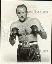 1975 Press Photo Boxer Chuck Wepner - lrb18735 picture