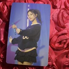 TZUYU TWICE 2024 Suits Celeb K-pop Girl Photo Card Stage Blue Mic picture