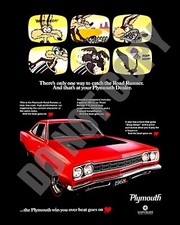 1968 Plymouth Road Runner Car Auto Magazine Brochure Promo Ad 8x10 Photo picture