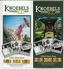 2026 Knoebels Amusement Park 100th Anniversary Park Map and Brochure picture