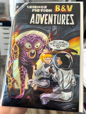 B&V Chilling Adventures Strange Science #1 Homage Bill Galvan LAVA FOIL AP4 picture