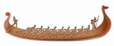 Vintage 1960 Syroco Viking Longship Wall Plaque 4063 40