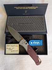 Benchmade Bugout Knife 535-09 CPM-S90V Richlite -NEW- Authentic -Watch for fakes picture