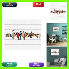 Trademark Fine Art Wood Slat Art 'Large Bird Menagerie II' WAG02571-WS1822W picture