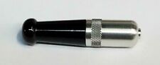 SILVER / BLACK BULLET PIPE* MADE IN USA* SNEAK A TOKE *HIGH QUALITY * ONE HITTER picture