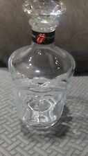 Pre-owned Rolling Stones Bar Hot Lips and Tongue Anniversary Bottle Decanter picture