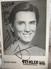 Fraszer Smith 97.1 KLSX La Radio 5 x 7 Photo Signed Autograph picture