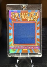 2025 Topps Disneyland 70th Relic 2017Electric Light Parade /25 Banner picture