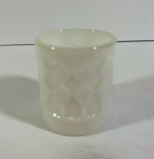 Vintage  Milk Glass Toothpick Holder    b17 picture