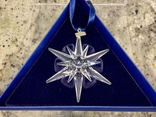 SWAROVSKI 2005 Annual Star Christmas Ornament With Box Sleeve COA MPN 680502 picture