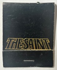 VTG 1980s The Saint NYC Gay Disco Nightclub LGBTQ Matchbook White Tipped Matches picture