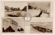 1922 San Marcos Hotel Dam Multiview Chandler Arizona AZ RPPC Photo Postcard COPY picture