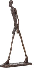 Bronze Giacometti's Walking Man Statue Famous Abstract Sculpture 10H, picture