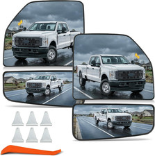 4 Packs Heated Mirror Glass Replacement for 2015-2024 Ford F150 F250 F350 F450 F picture