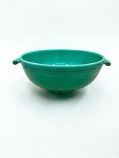 Vintage Fiestaware Light Green Footed Fruit/Serving Bowl 7.5” picture