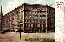 Postcard Yates Hotel in Syracuse, New York picture